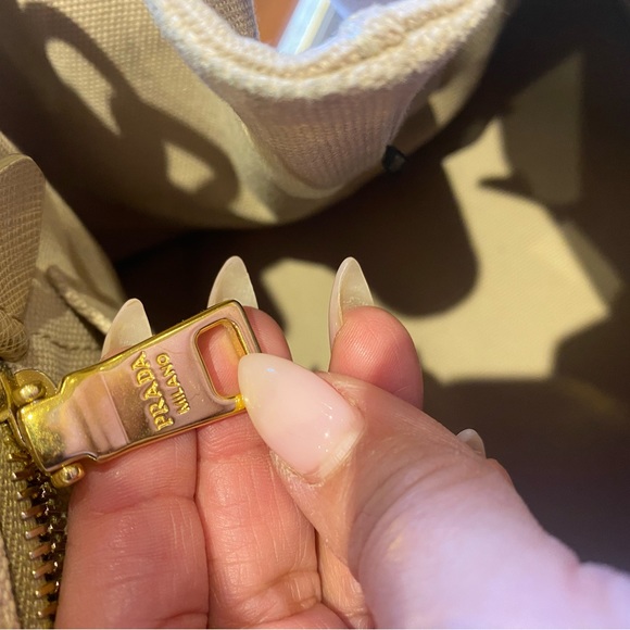 Authentic Prada Canapa Corda Large Tote with original box, and certificate. - Picture 7 of 16